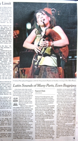 The New York Times 2007