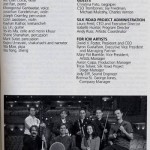Programa de mano Chicago Symphony 2007