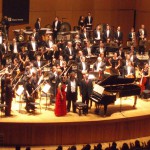 En el estreno del Piano Concerto de Octavio Vazquez 2007