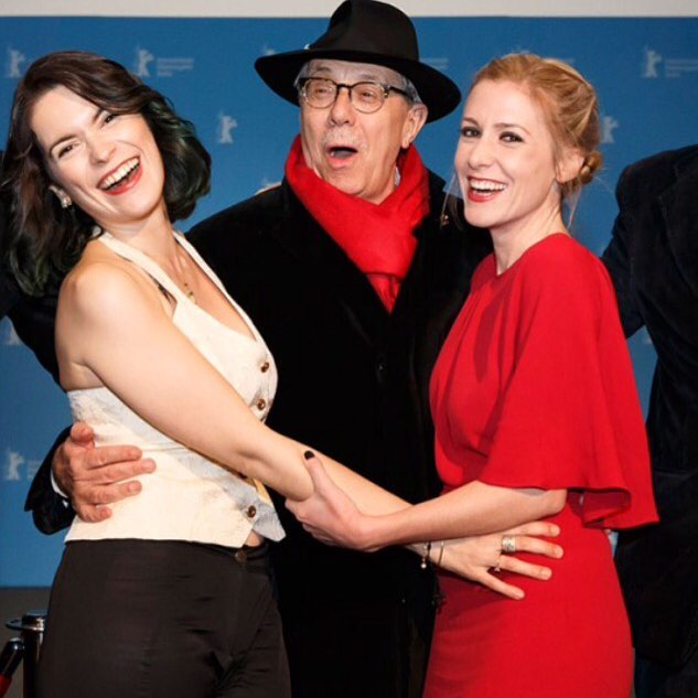 Cristina Pato, Berlinale Director Dieter Kosslick & Producer Caitrin Rogers